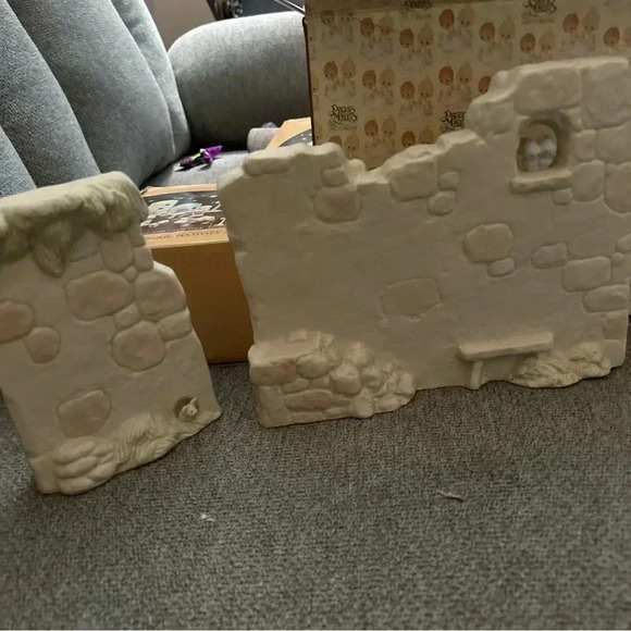 Precious Moments ~ Nativity Wall Pieces 2 Two Sections E-5644 ~ Mint in Box - Picture 2 of 5